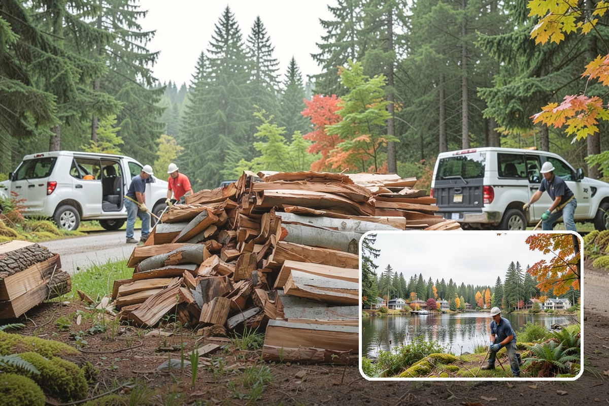 Wood Stove Firewood in La Conner, Skagit County, WA - Sized to pack the firebox efficiently