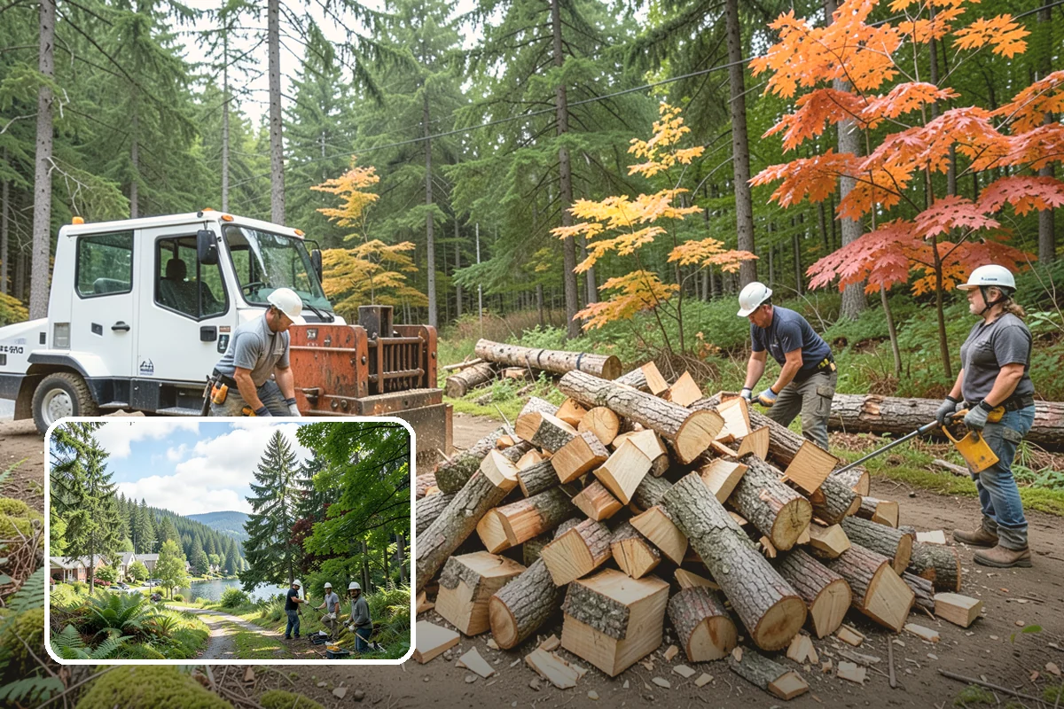 Wood Stove Firewood in Lake Forest Park, King County, WA - Sized to pack the firebox efficiently