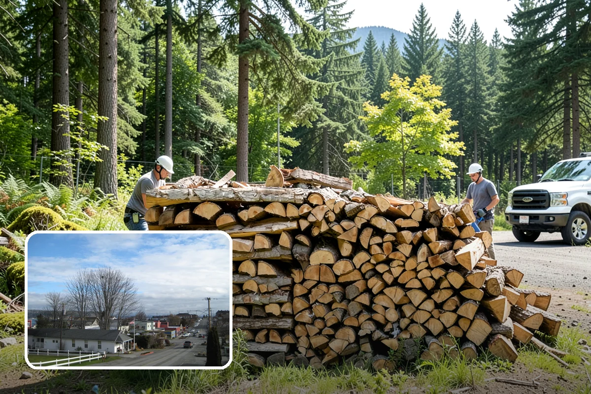 Wood Stove Firewood in Langley, WA - Sized to pack the firebox efficiently