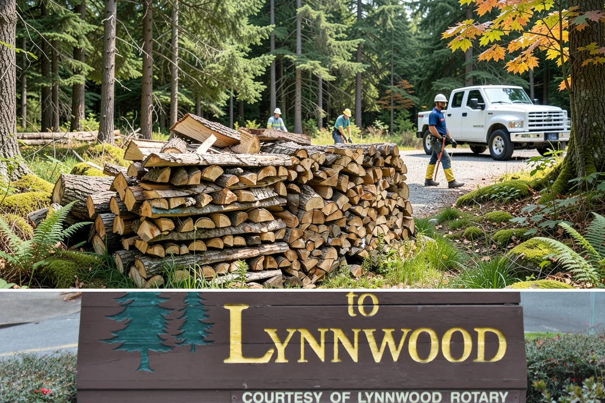 Wood Stove Firewood in Lynnwood, Snohomish County, WA - Stock wood-stove firewood by early fall so it is seasoned before heating season peaks.