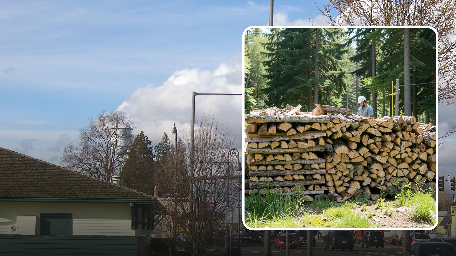 Wood Stove Firewood in Marysville, Snohomish County, WA - Firewood cut and split to load efficiently into a wood stove for long, steady heat.