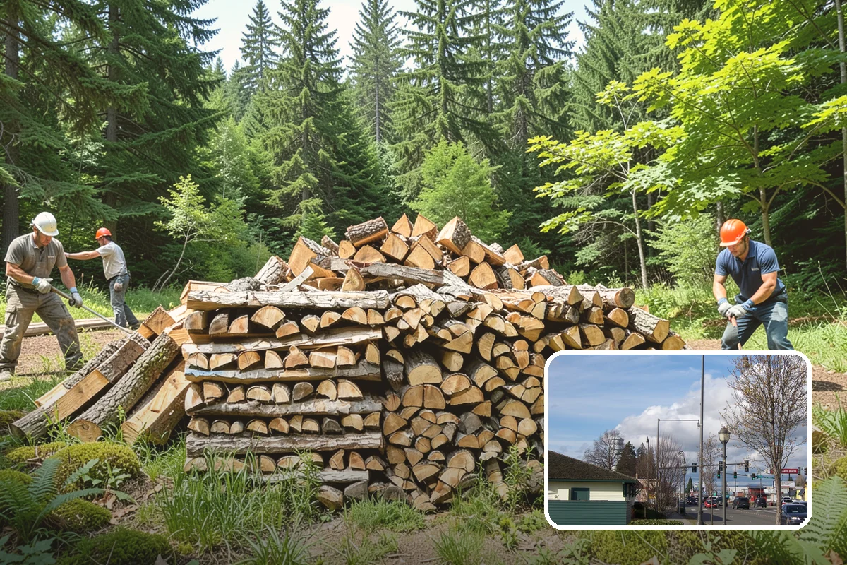 Wood Stove Firewood in Marysville, Snohomish County, WA - Sized to pack the firebox efficiently