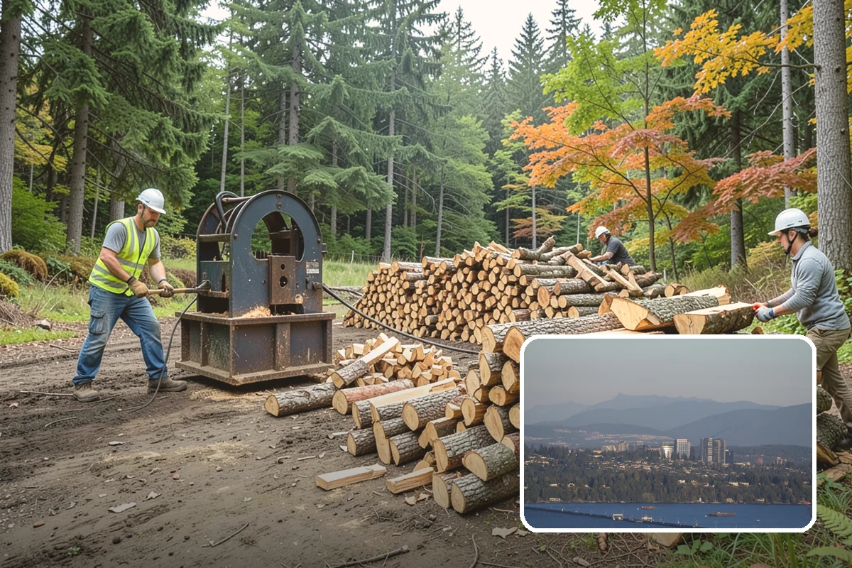 Wood Stove Firewood in Medina, King County, WA - Sized to pack the firebox efficiently