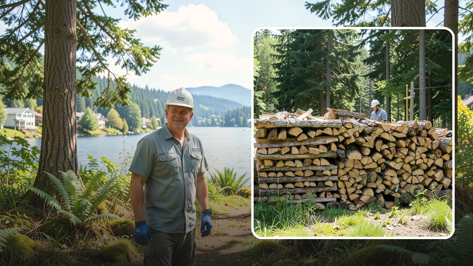 Wood Stove Firewood in Milton, King County, WA - Firewood cut and split to load efficiently into a wood stove for long, steady heat.