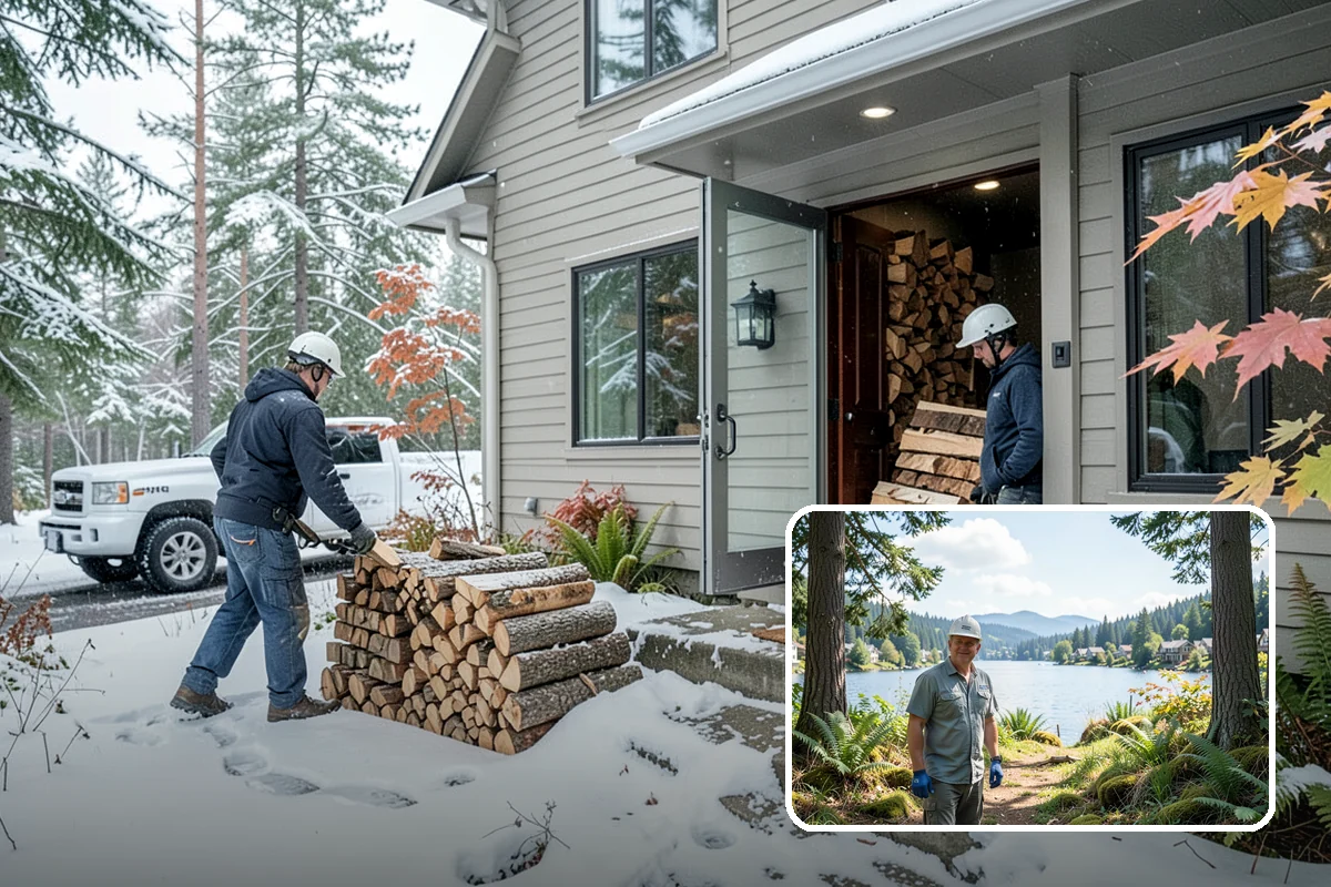 Wood Stove Firewood in Milton, King County, WA - Sized to pack the firebox efficiently
