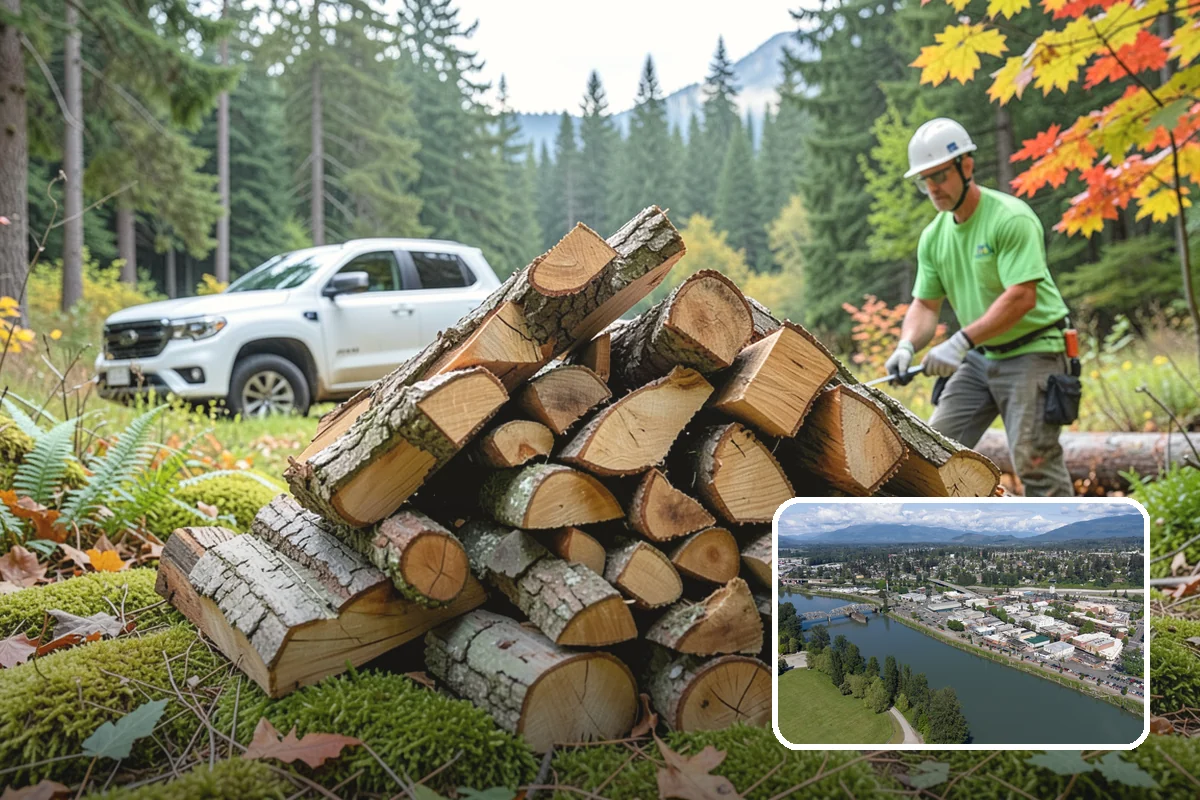 Wood Stove Firewood in Mount Vernon, Skagit County, WA - Sized to pack the firebox efficiently