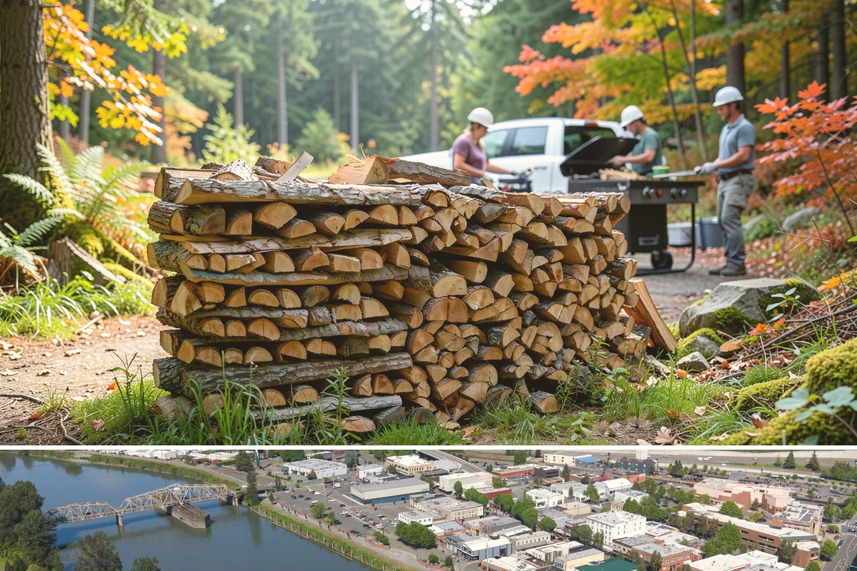 Wood Stove Firewood in Mount Vernon, Skagit County, WA - Stock wood-stove firewood by early fall so it is seasoned before heating season peaks.