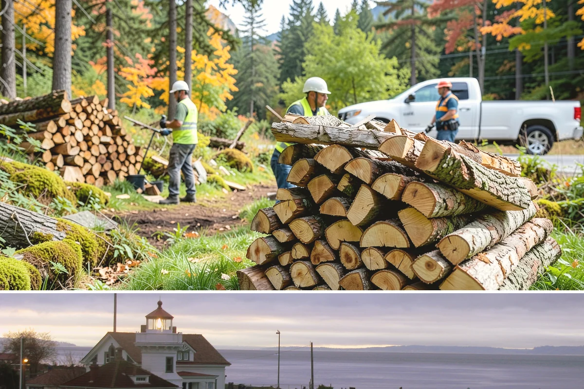 Wood Stove Firewood in Mukilteo, Snohomish County, WA - Stock wood-stove firewood by early fall so it is seasoned before heating season peaks.