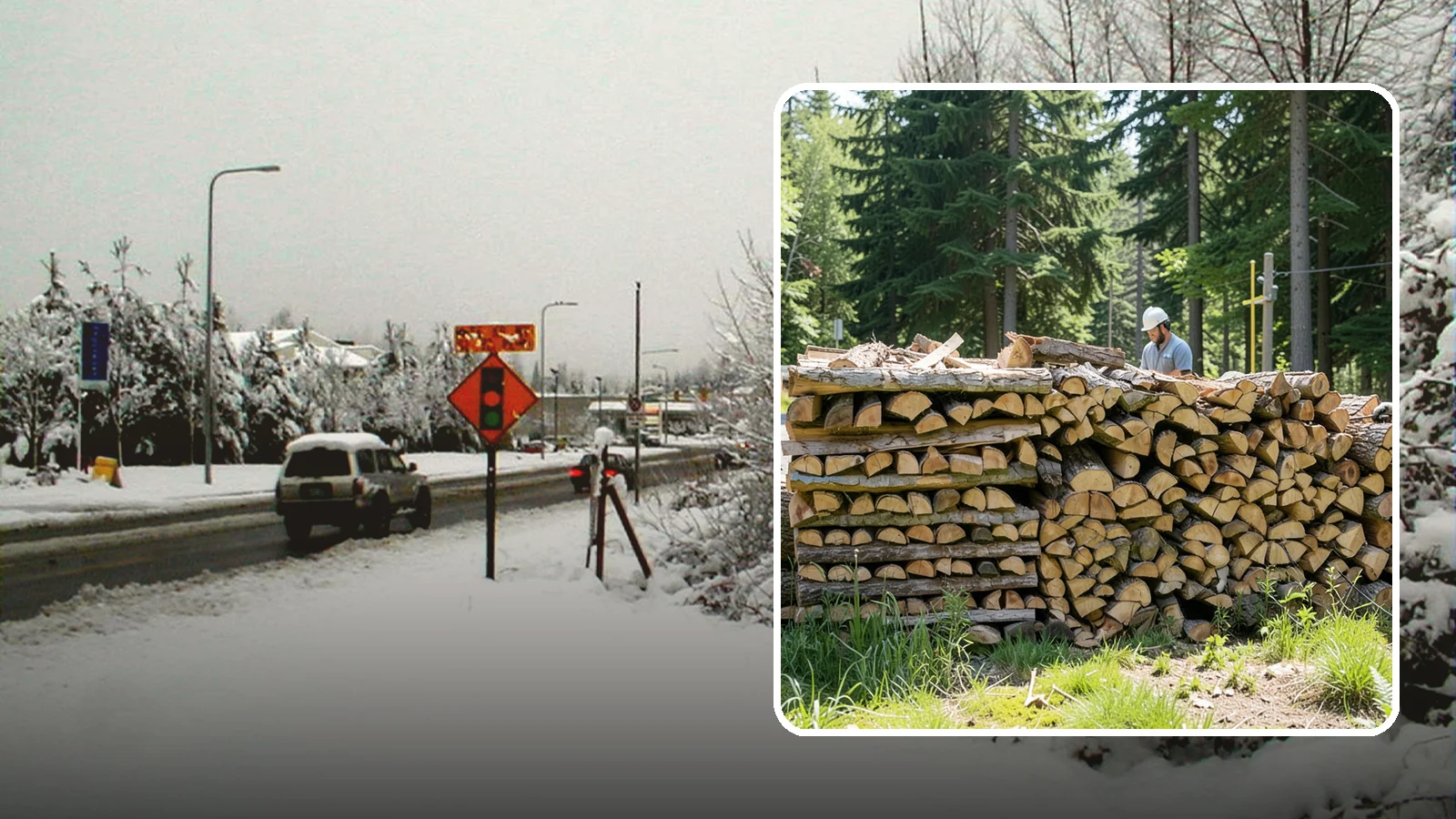 Wood Stove Firewood in Newcastle, King County, WA - Firewood cut and split to load efficiently into a wood stove for long, steady heat.