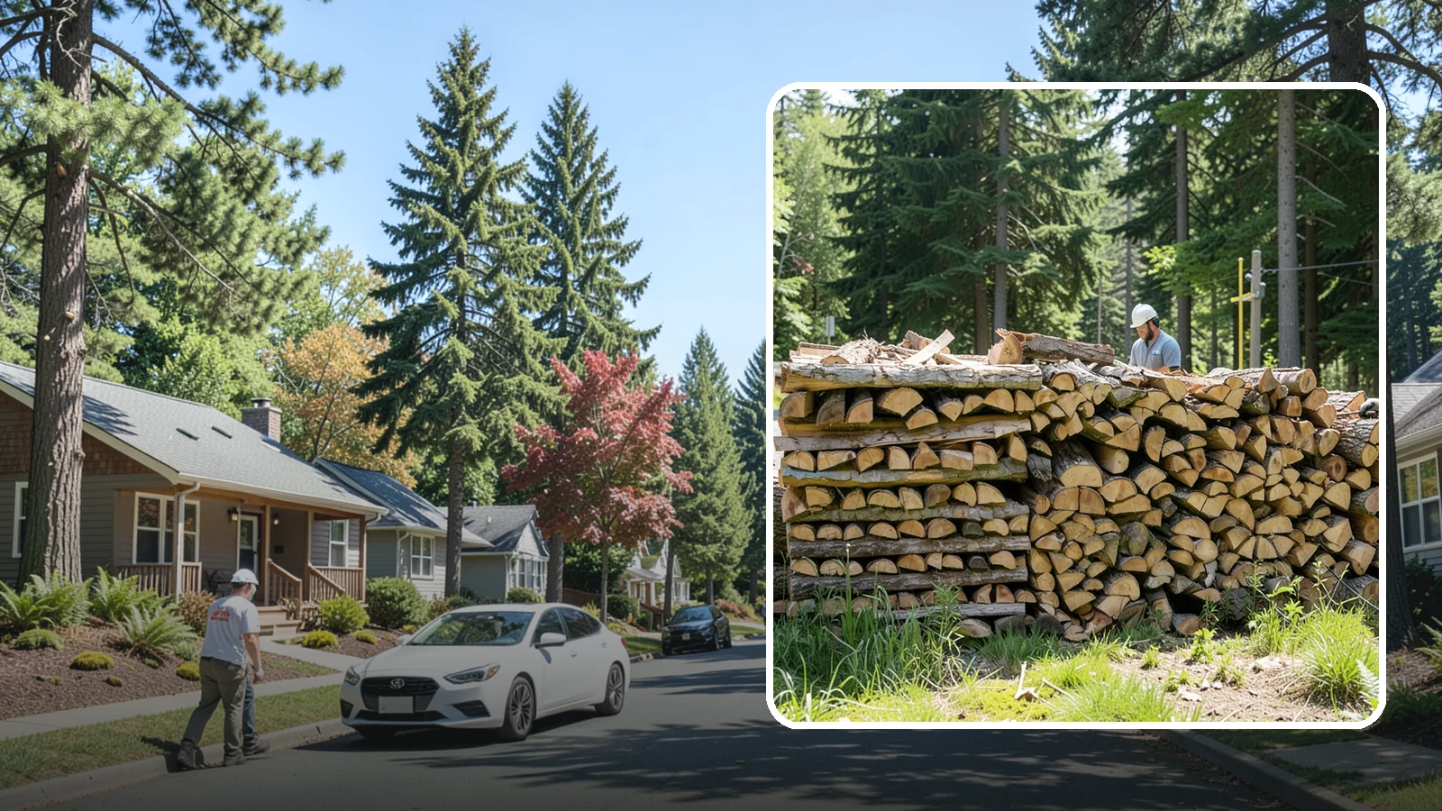 Wood Stove Firewood in Orting, Pierce County, WA - Firewood cut and split to load efficiently into a wood stove for long, steady heat.