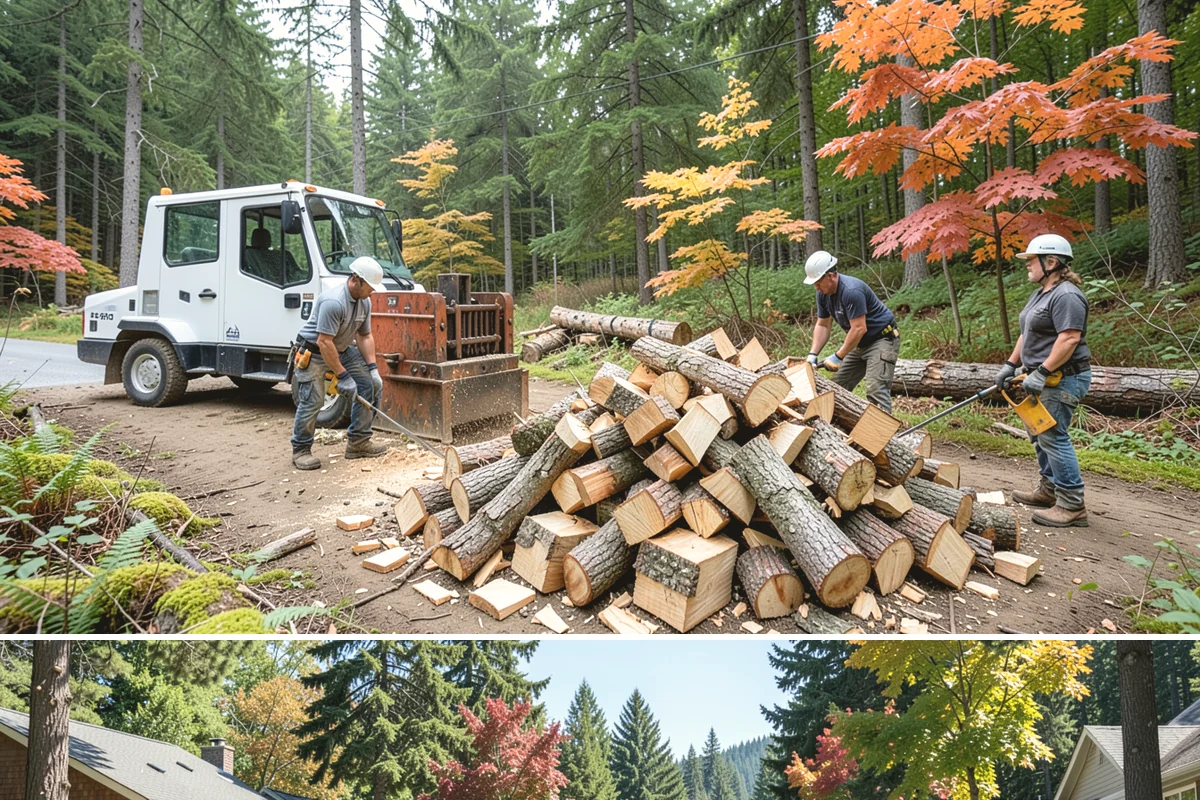 Wood Stove Firewood in Orting, Pierce County, WA - Stock wood-stove firewood by early fall so it is seasoned before heating season peaks.