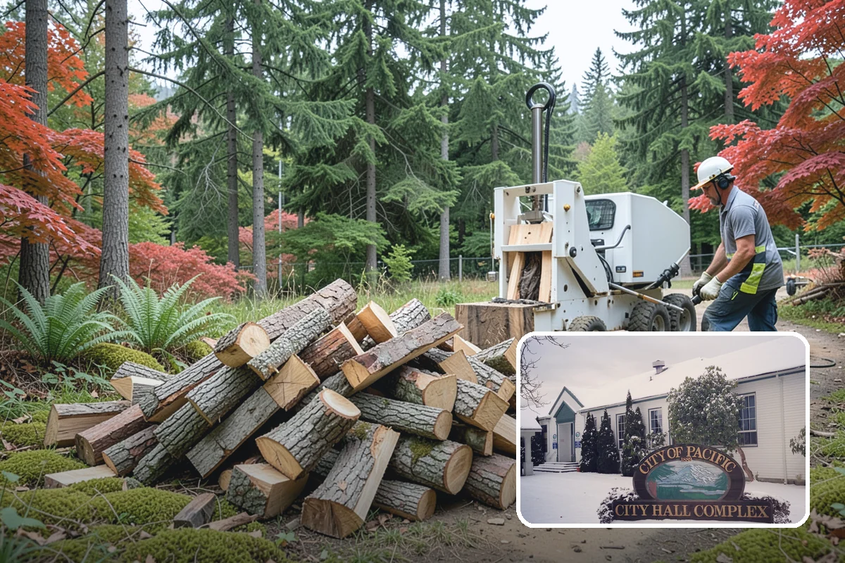 Wood Stove Firewood in Pacific, King County, WA - Sized to pack the firebox efficiently