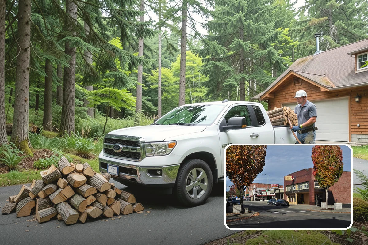 Wood Stove Firewood in Puyallup, Pierce County, WA - Sized to pack the firebox efficiently