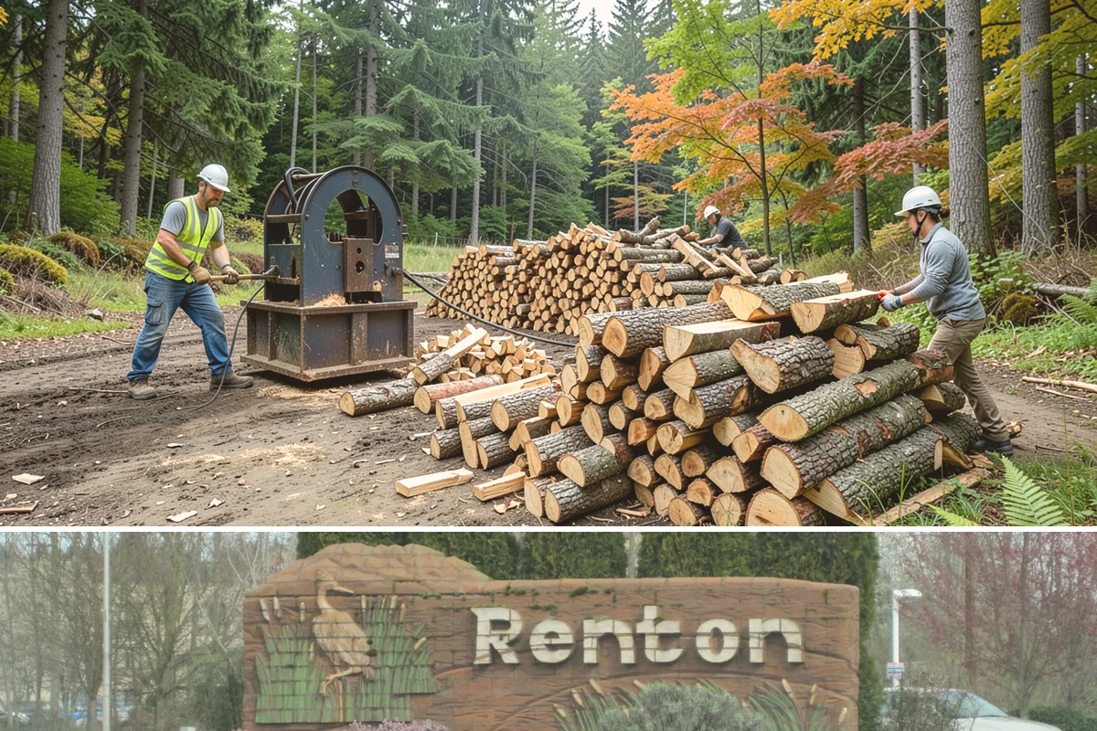 Wood Stove Firewood in Renton, King County, WA - Stock wood-stove firewood by early fall so it is seasoned before heating season peaks.