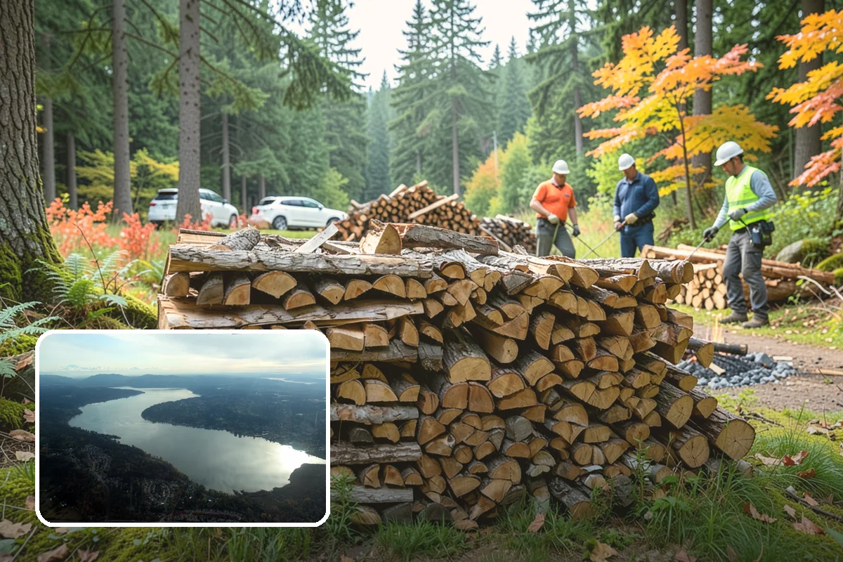 Wood Stove Firewood in Sammamish, WA - Sized to pack the firebox efficiently