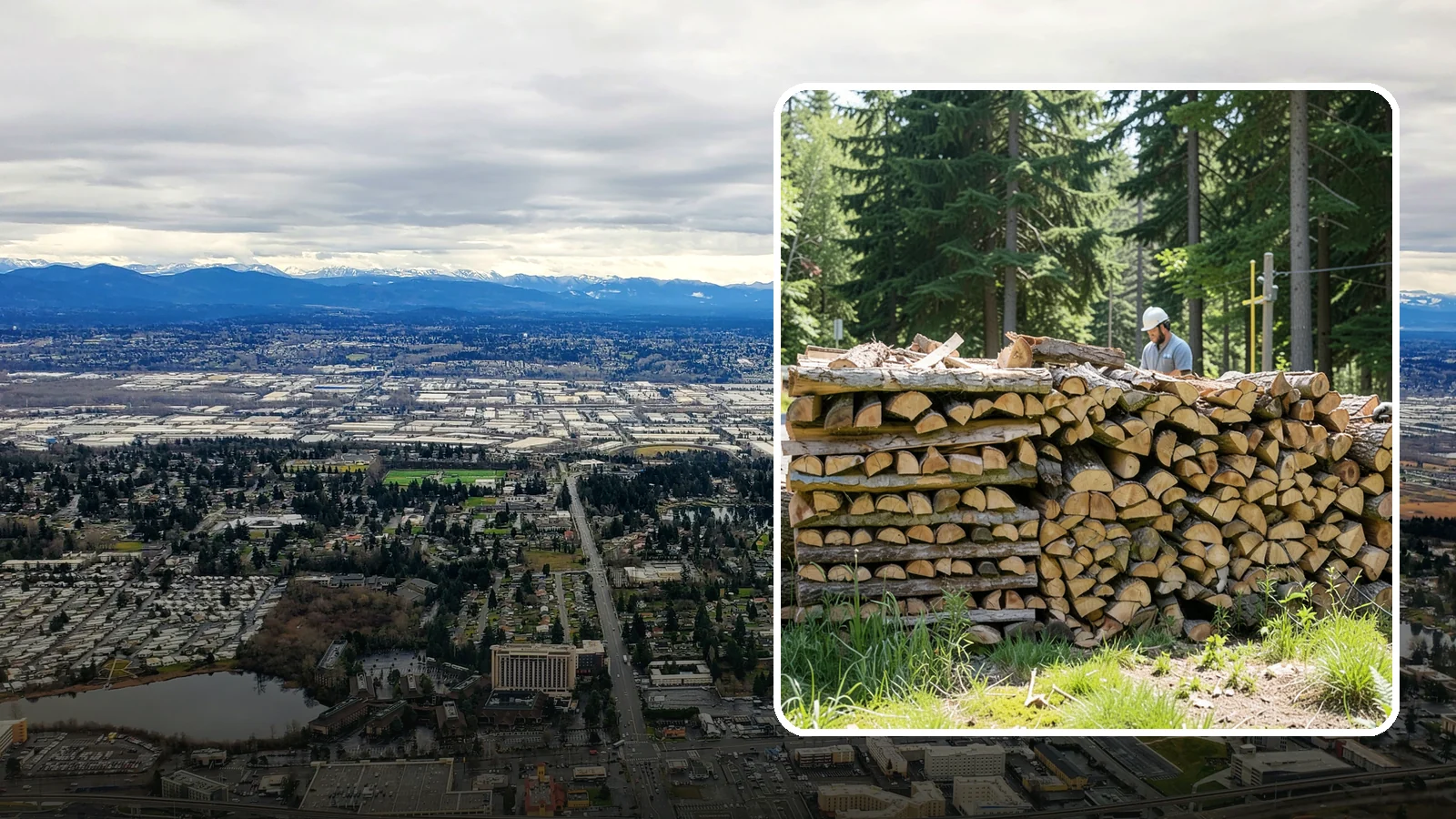 Wood Stove Firewood in SeaTac, WA - Firewood cut and split to load efficiently into a wood stove for long, steady heat.