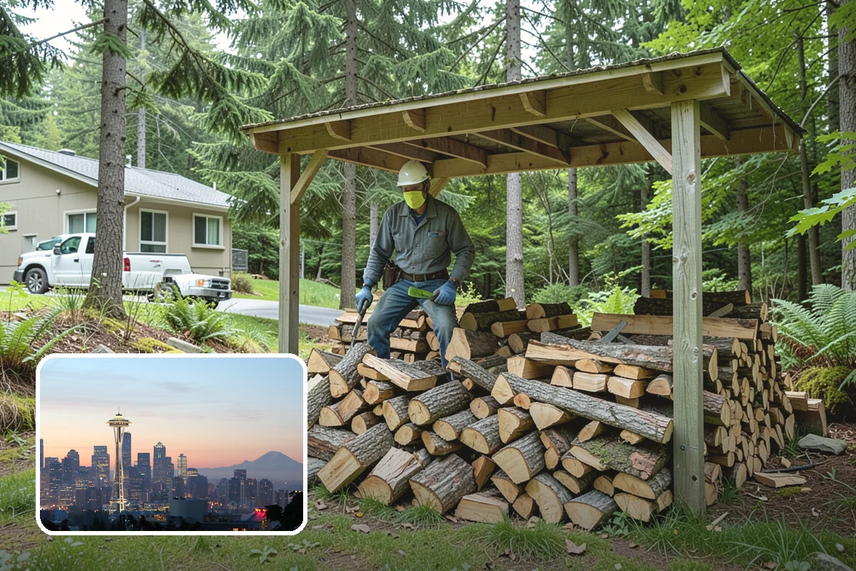 Wood Stove Firewood in Seattle, King County, WA - Sized to pack the firebox efficiently