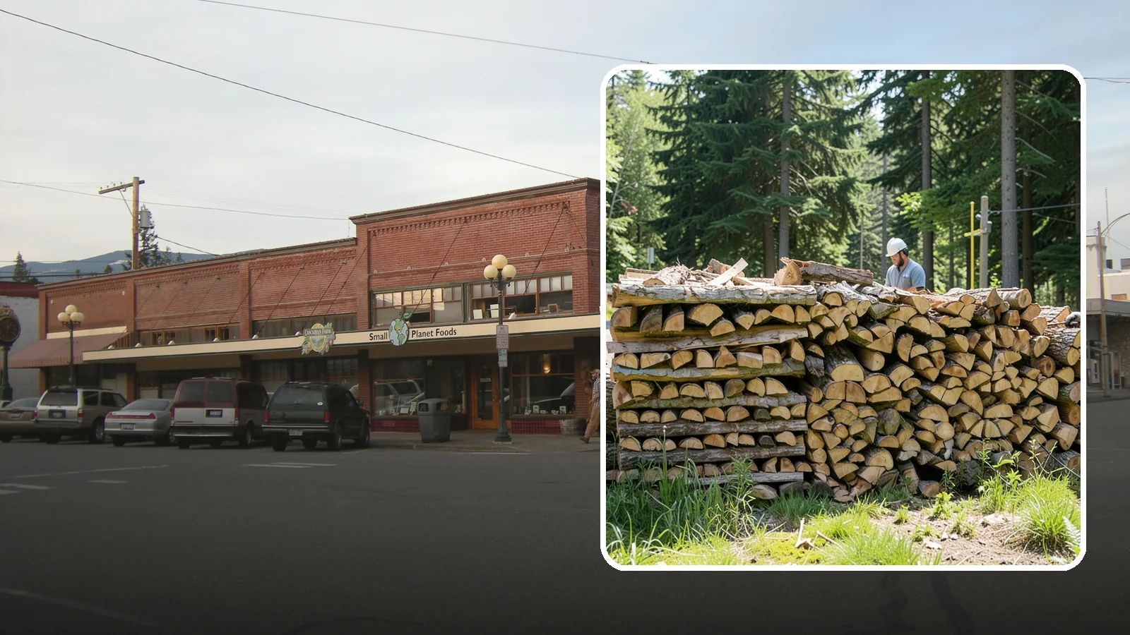 Wood Stove Firewood in Sedro-Woolley, Skagit County, WA - Firewood cut and split to load efficiently into a wood stove for long, steady heat.