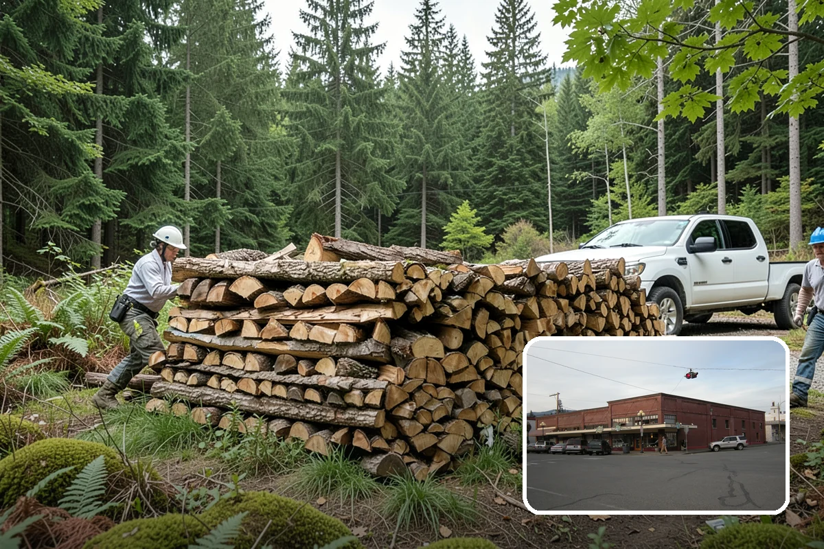 Wood Stove Firewood in Sedro-Woolley, Skagit County, WA - Sized to pack the firebox efficiently