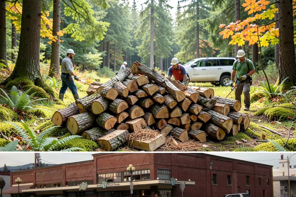 Wood Stove Firewood in Sedro-Woolley, Skagit County, WA - Stock wood-stove firewood by early fall so it is seasoned before heating season peaks.