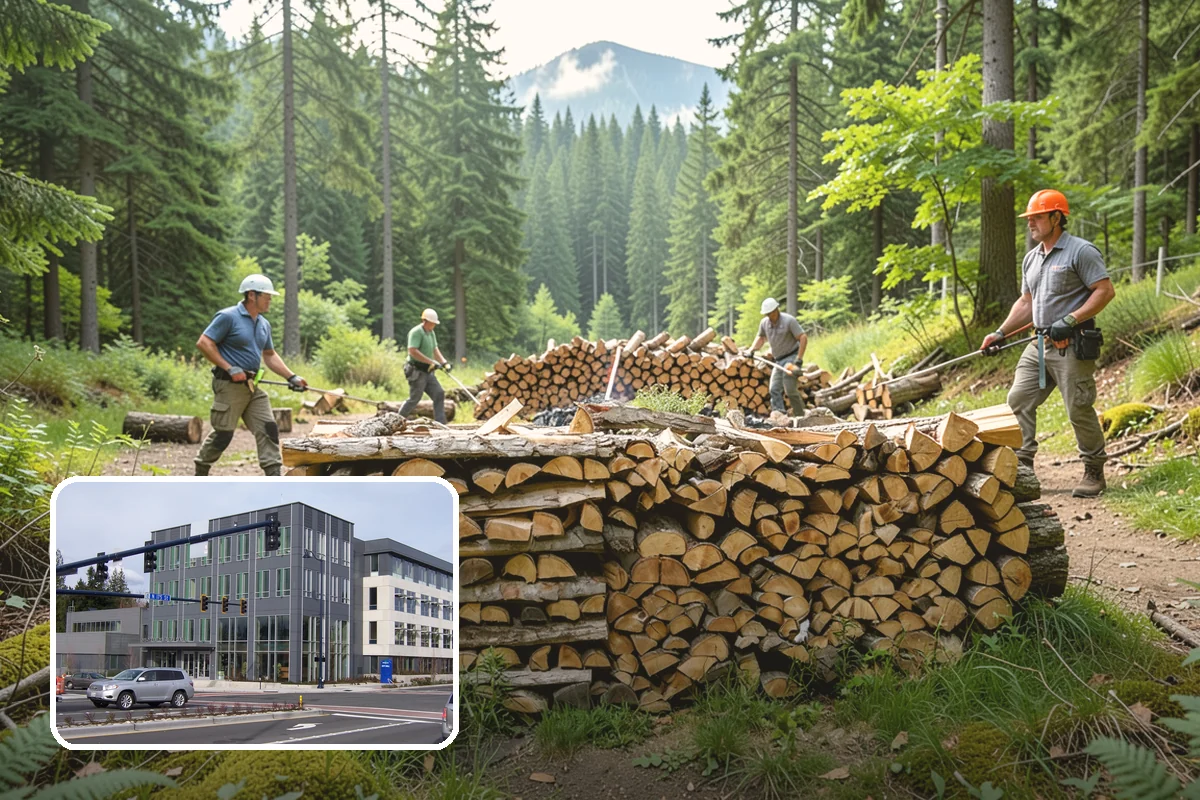 Wood Stove Firewood in Shoreline, King County, WA - Sized to pack the firebox efficiently