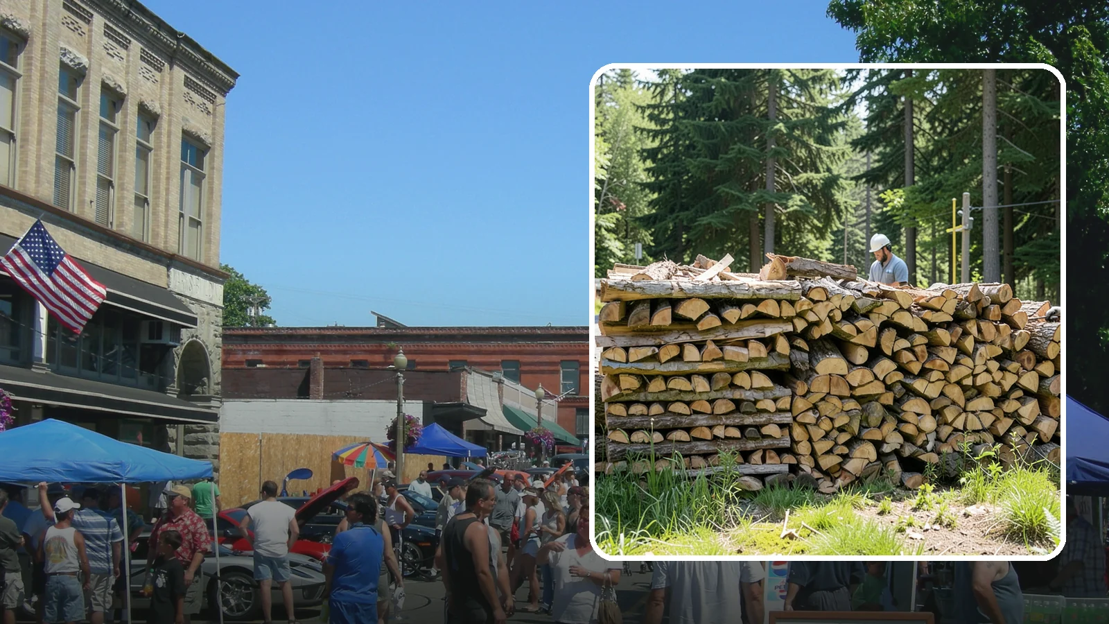 Wood Stove Firewood in Snohomish, Snohomish County, WA - Firewood cut and split to load efficiently into a wood stove for long, steady heat.