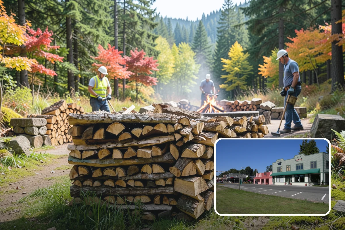 Wood Stove Firewood in Snoqualmie, King County, WA - Sized to pack the firebox efficiently