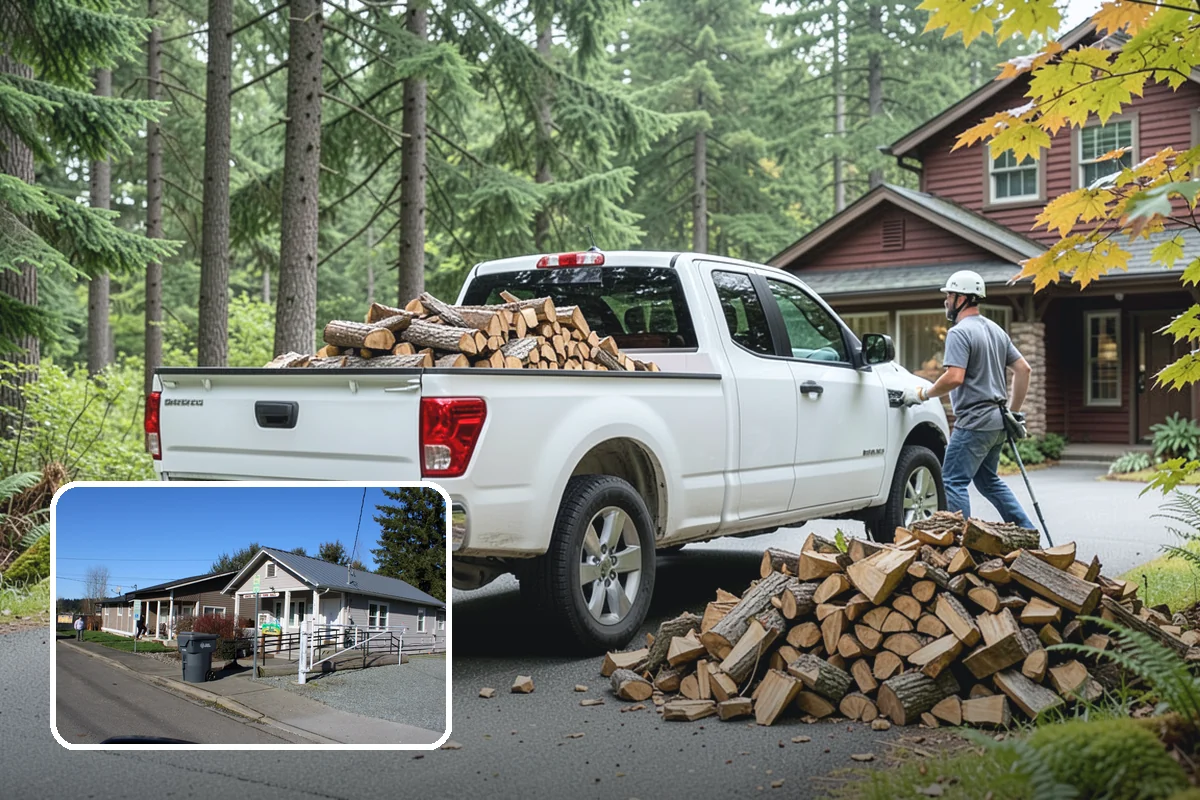 Wood Stove Firewood in South Prairie, Pierce County, WA - Sized to pack the firebox efficiently