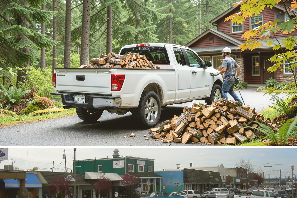 Wood Stove Firewood in Stanwood, Snohomish County, WA - Stock wood-stove firewood by early fall so it is seasoned before heating season peaks.