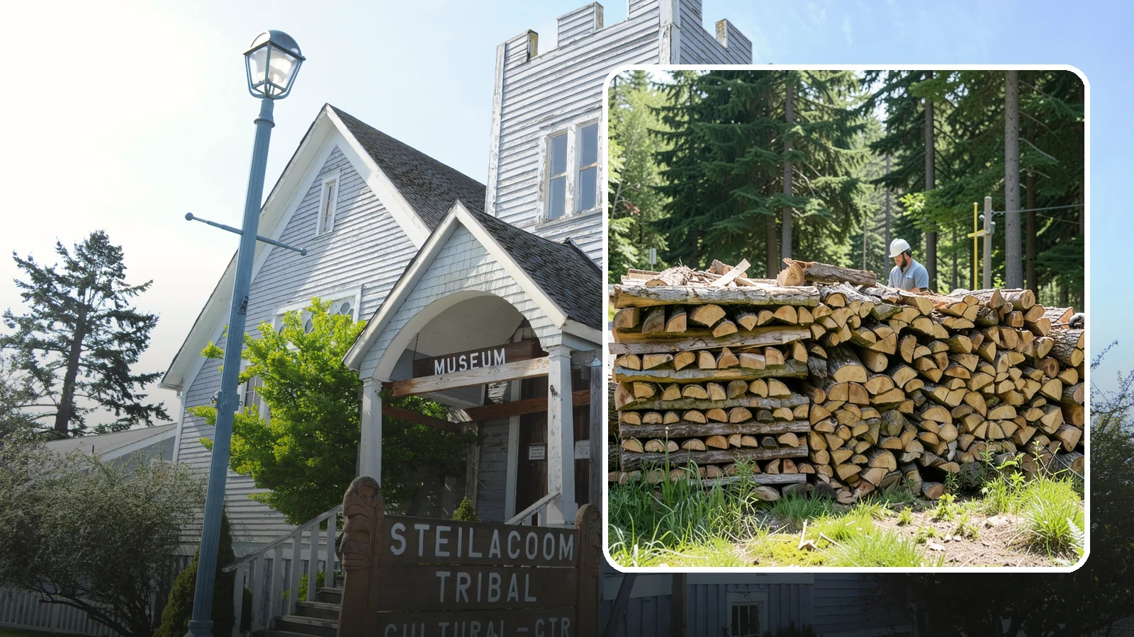 Wood Stove Firewood in Steilacoom, Pierce County, WA - Firewood cut and split to load efficiently into a wood stove for long, steady heat.