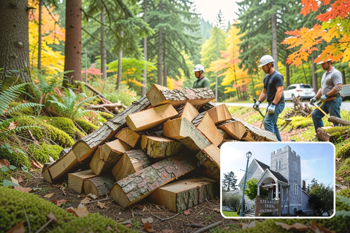Wood Stove Firewood in Steilacoom, Pierce County, WA - Sized to pack the firebox efficiently