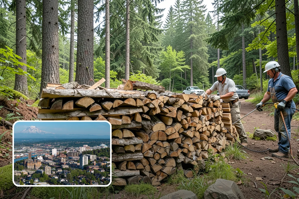 Wood Stove Firewood in Tacoma, Pierce County, WA - Sized to pack the firebox efficiently