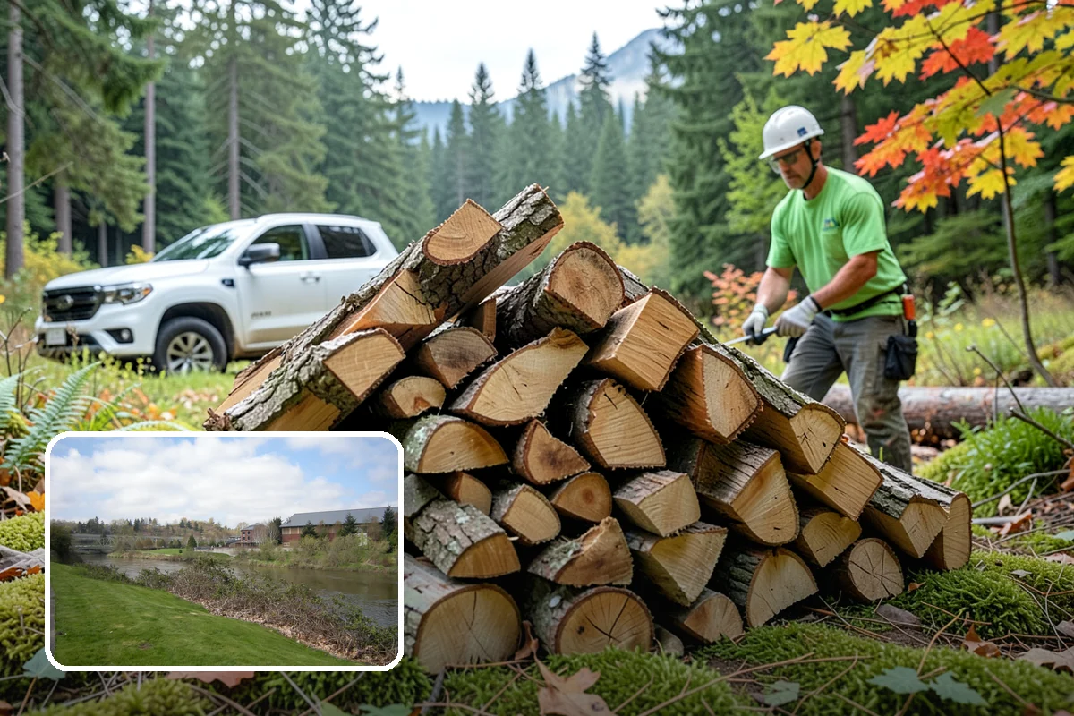 Wood Stove Firewood in Tukwila, King County, WA - Sized to pack the firebox efficiently