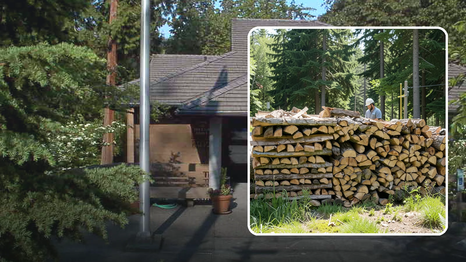 Wood Stove Firewood in Yarrow Point, King County, WA - Firewood cut and split to load efficiently into a wood stove for long, steady heat.