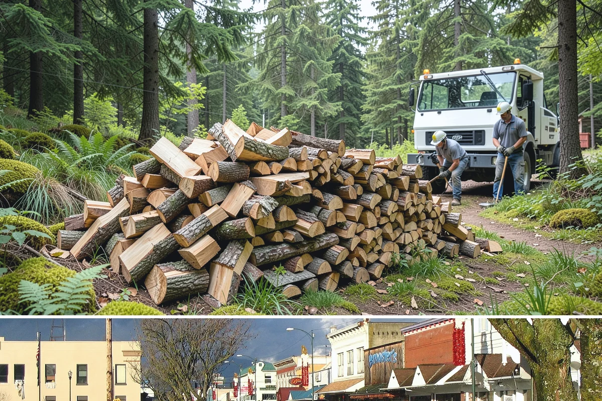 Woodshed Cleanup in Arlington, Snohomish County, WA - Late summer or early fall is best, clearing the shed before it fills for the burning season.