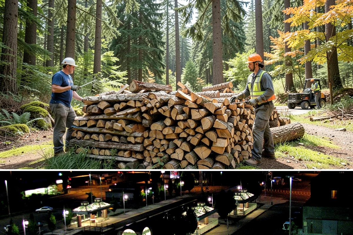 Woodshed Cleanup in Auburn, King County, WA - Late summer or early fall is best, clearing the shed before it fills for the burning season.
