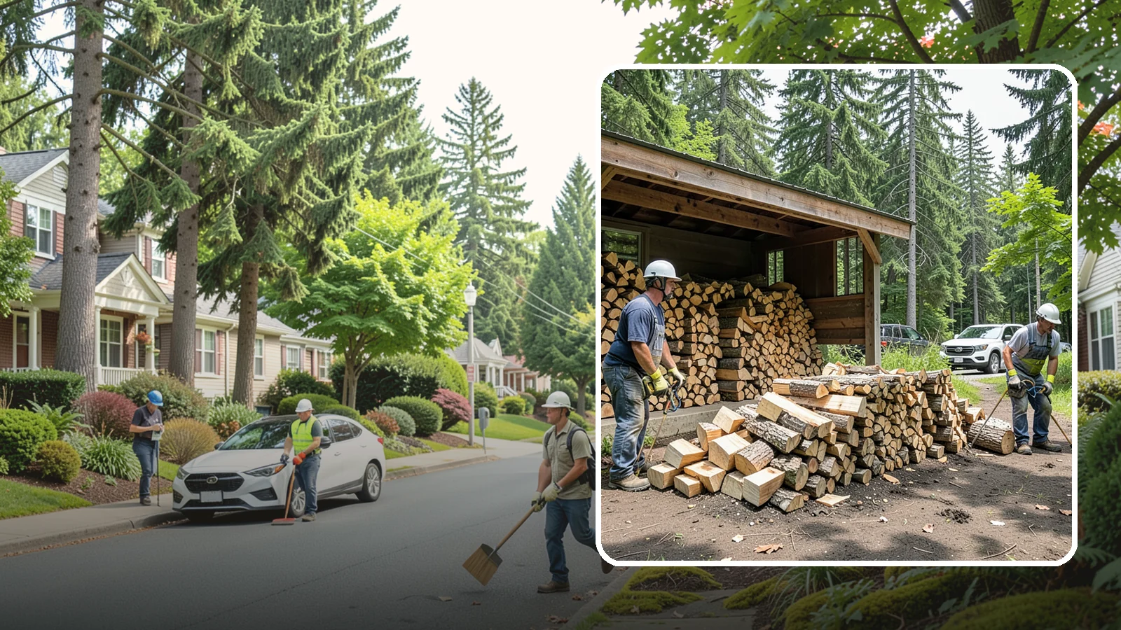 Woodshed Cleanup in Beaux Arts Village, King County, WA - We clear out and tidy your woodshed, removing debris, old scraps, and buildup so it stores wood properly again.