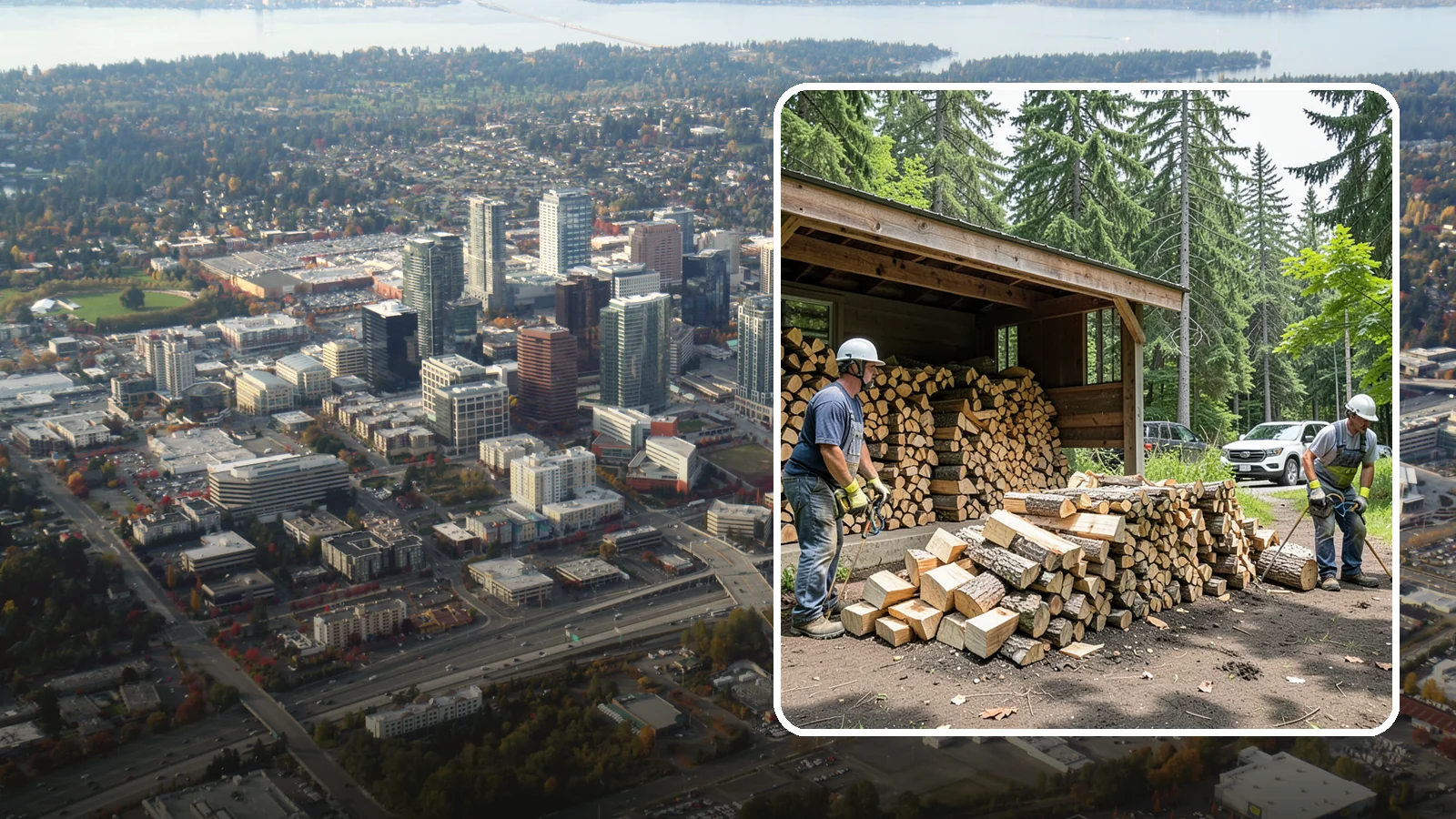 Woodshed Cleanup in Bellevue, King County, WA - We clear out and tidy your woodshed, removing debris, old scraps, and buildup so it stores wood properly again.