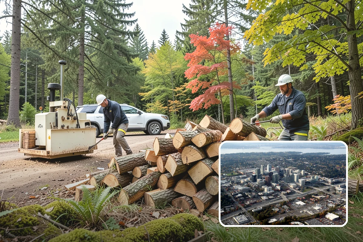 Woodshed Cleanup in Bellevue, King County, WA - Restores proper airflow for drier stored wood