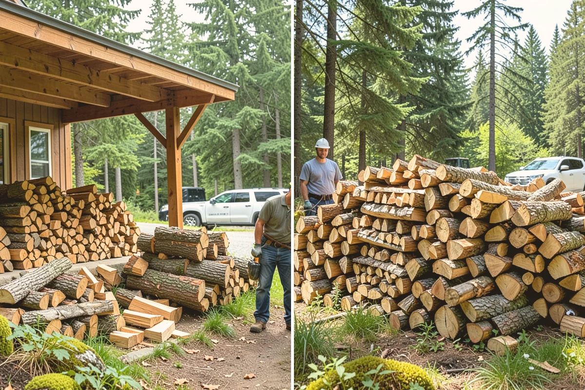 Woodshed Cleanup in Bellevue, King County, WA - Empty loose debris, old scraps, and clutter from the shed