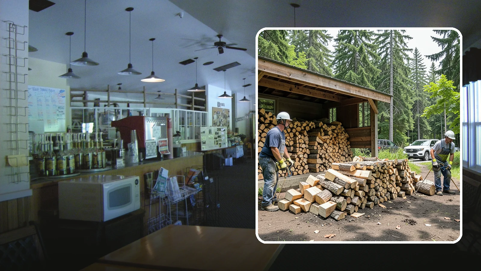 Woodshed Cleanup in Black Diamond, King County, WA - We clear out and tidy your woodshed, removing debris, old scraps, and buildup so it stores wood properly again.