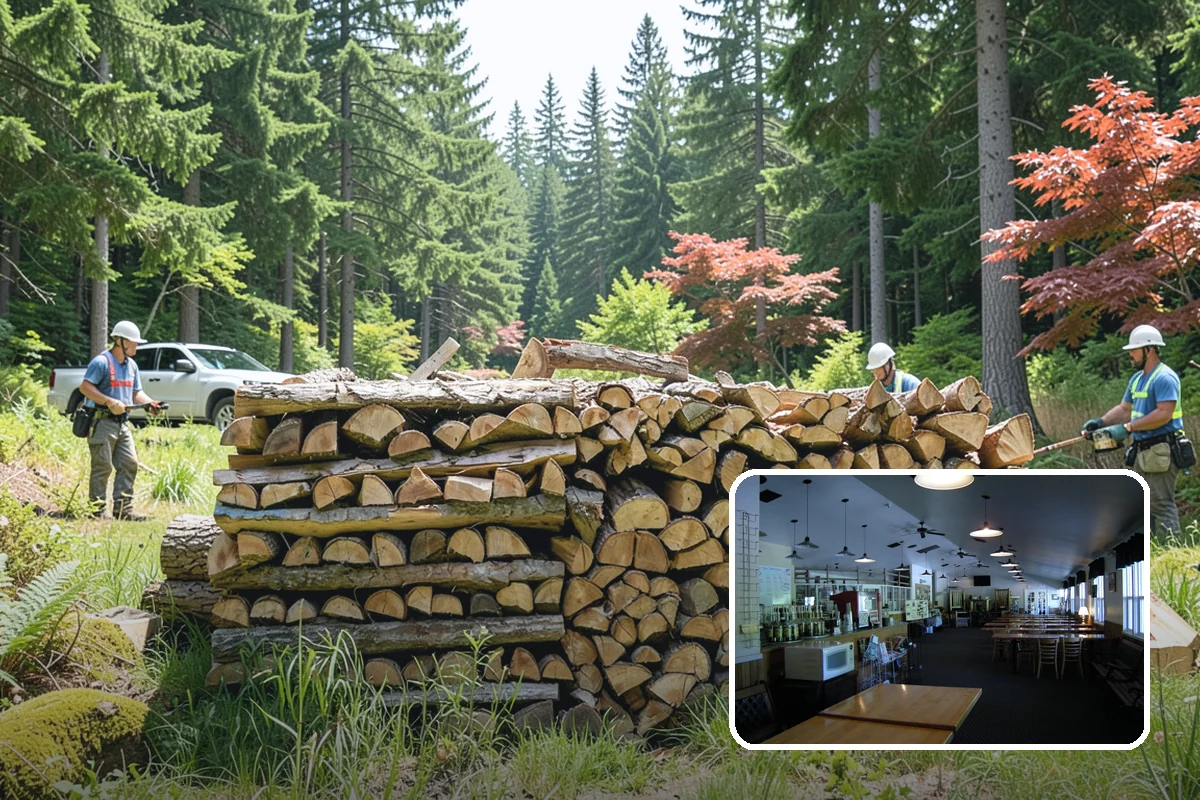 Woodshed Cleanup in Black Diamond, King County, WA - Restores proper airflow for drier stored wood