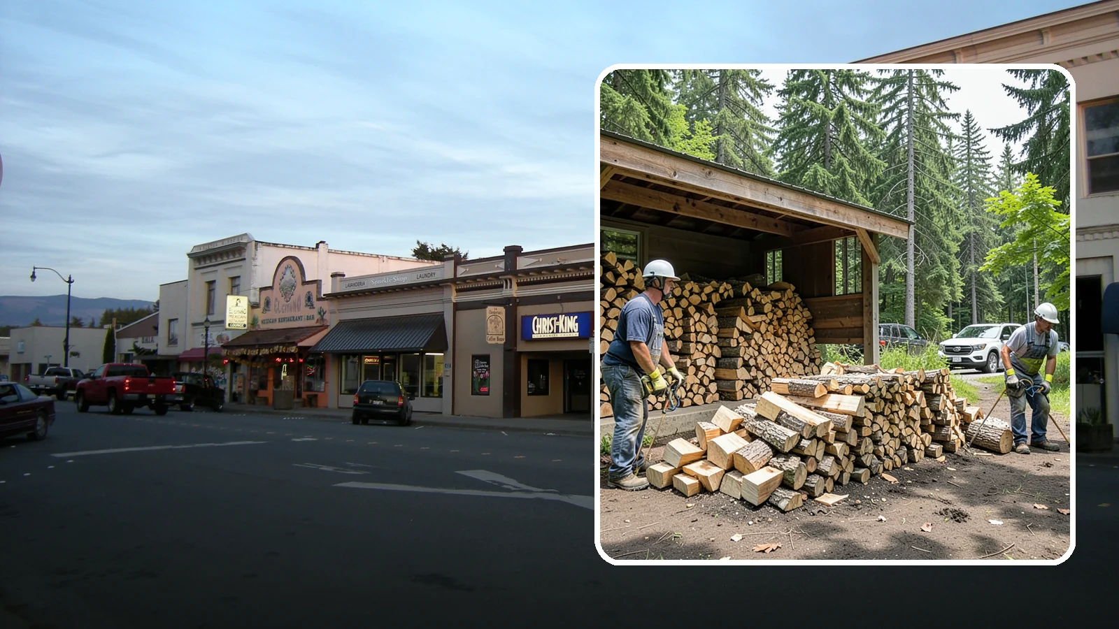 Woodshed Cleanup in Burlington, Skagit County, WA - We clear out and tidy your woodshed, removing debris, old scraps, and buildup so it stores wood properly again.