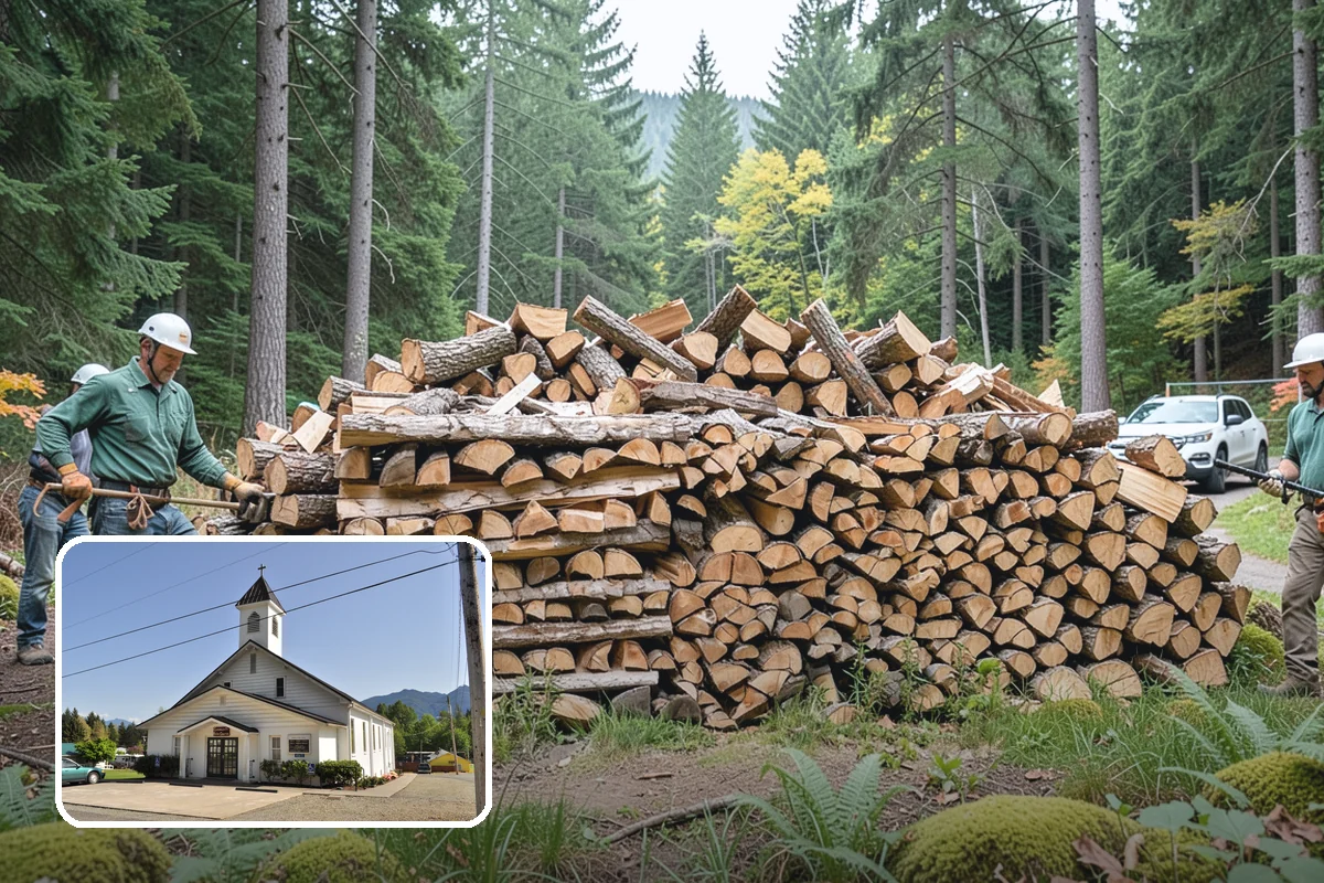 Woodshed Cleanup in Concrete, Skagit County, WA - Restores proper airflow for drier stored wood