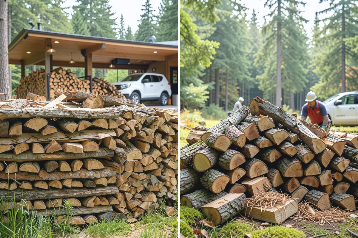 Woodshed Cleanup in Darrington, Snohomish County, WA - Empty loose debris, old scraps, and clutter from the shed