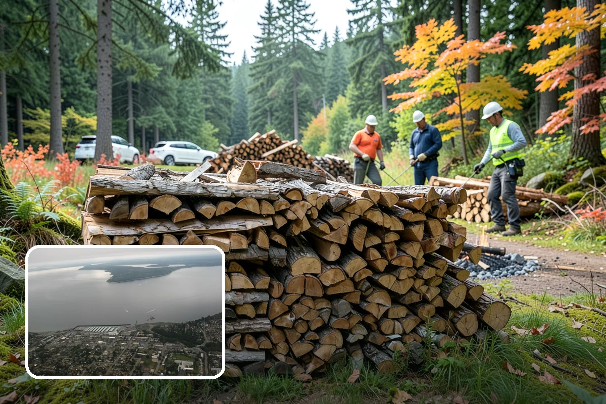Woodshed Cleanup in Des Moines, King County, WA - Restores proper airflow for drier stored wood