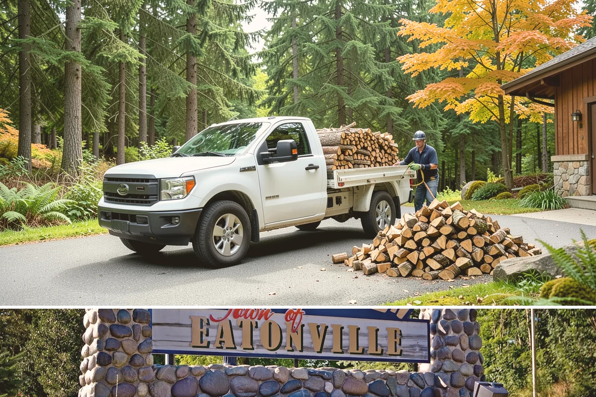 Woodshed Cleanup in Eatonville, WA - Late summer or early fall is best, clearing the shed before it fills for the burning season.