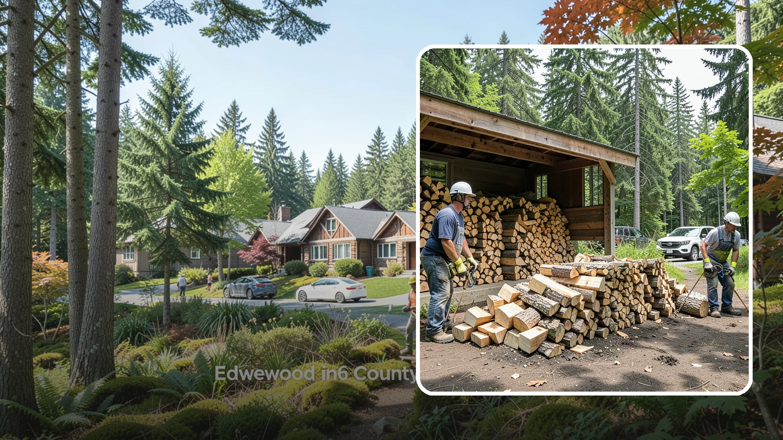 Woodshed Cleanup in Edgewood, Pierce County, WA - We clear out and tidy your woodshed, removing debris, old scraps, and buildup so it stores wood properly again.