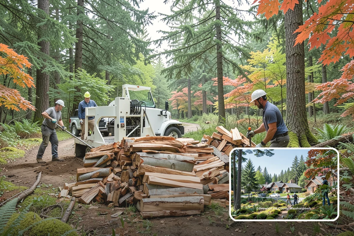 Woodshed Cleanup in Edgewood, Pierce County, WA - Restores proper airflow for drier stored wood