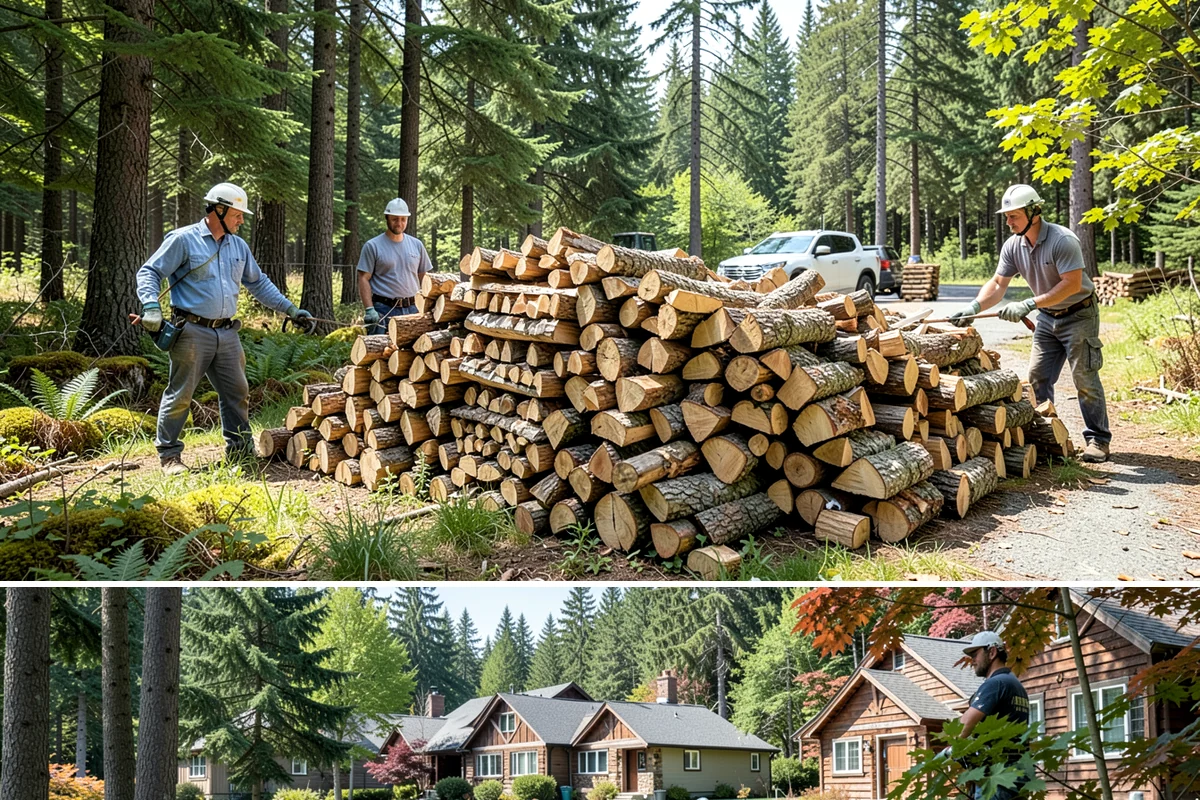 Woodshed Cleanup in Edgewood, Pierce County, WA - Late summer or early fall is best, clearing the shed before it fills for the burning season.